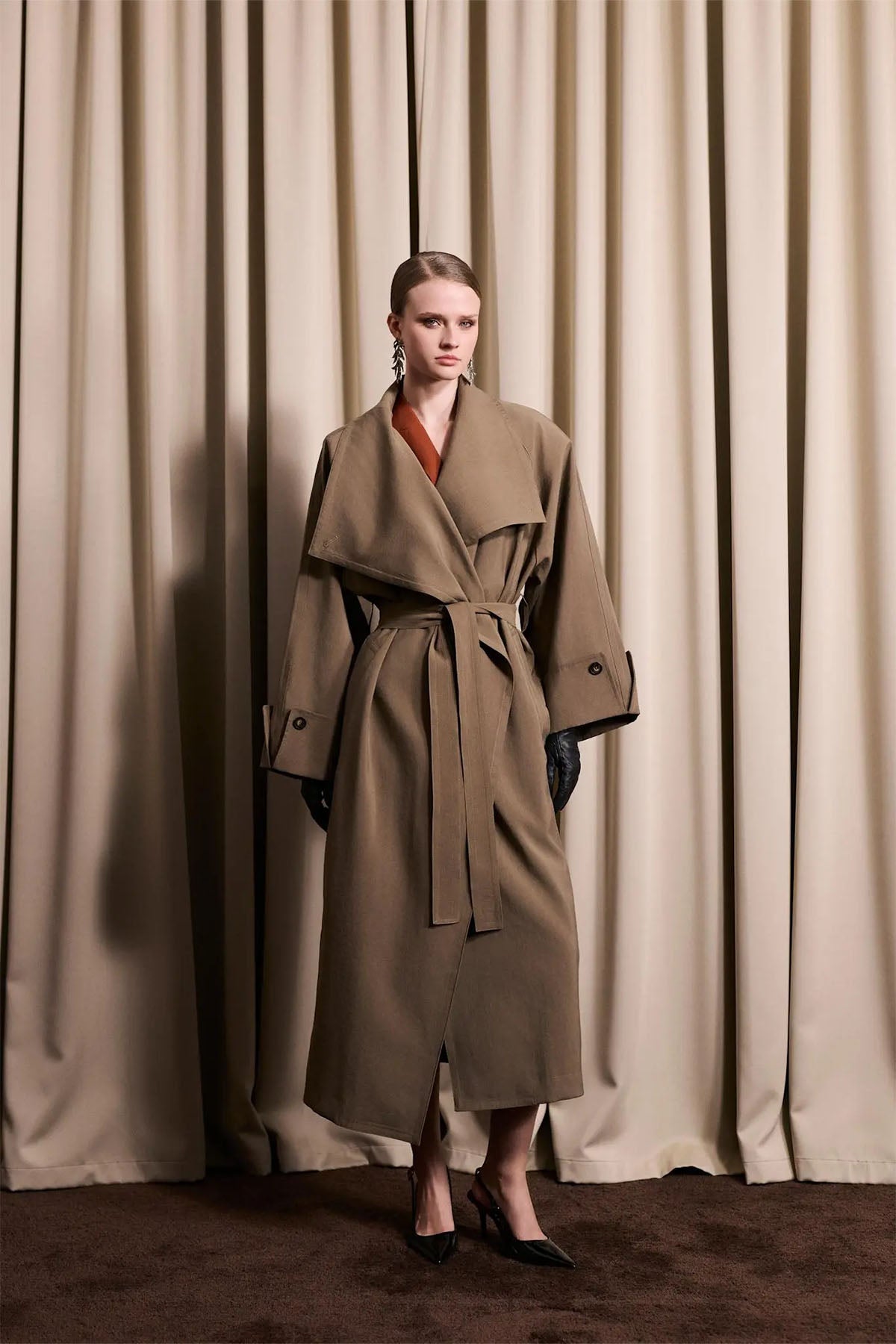 Iben Atari Oversized Trenchcoat